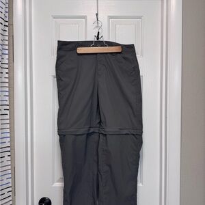 Eddie Bauer Women's Gray Convertible Pants